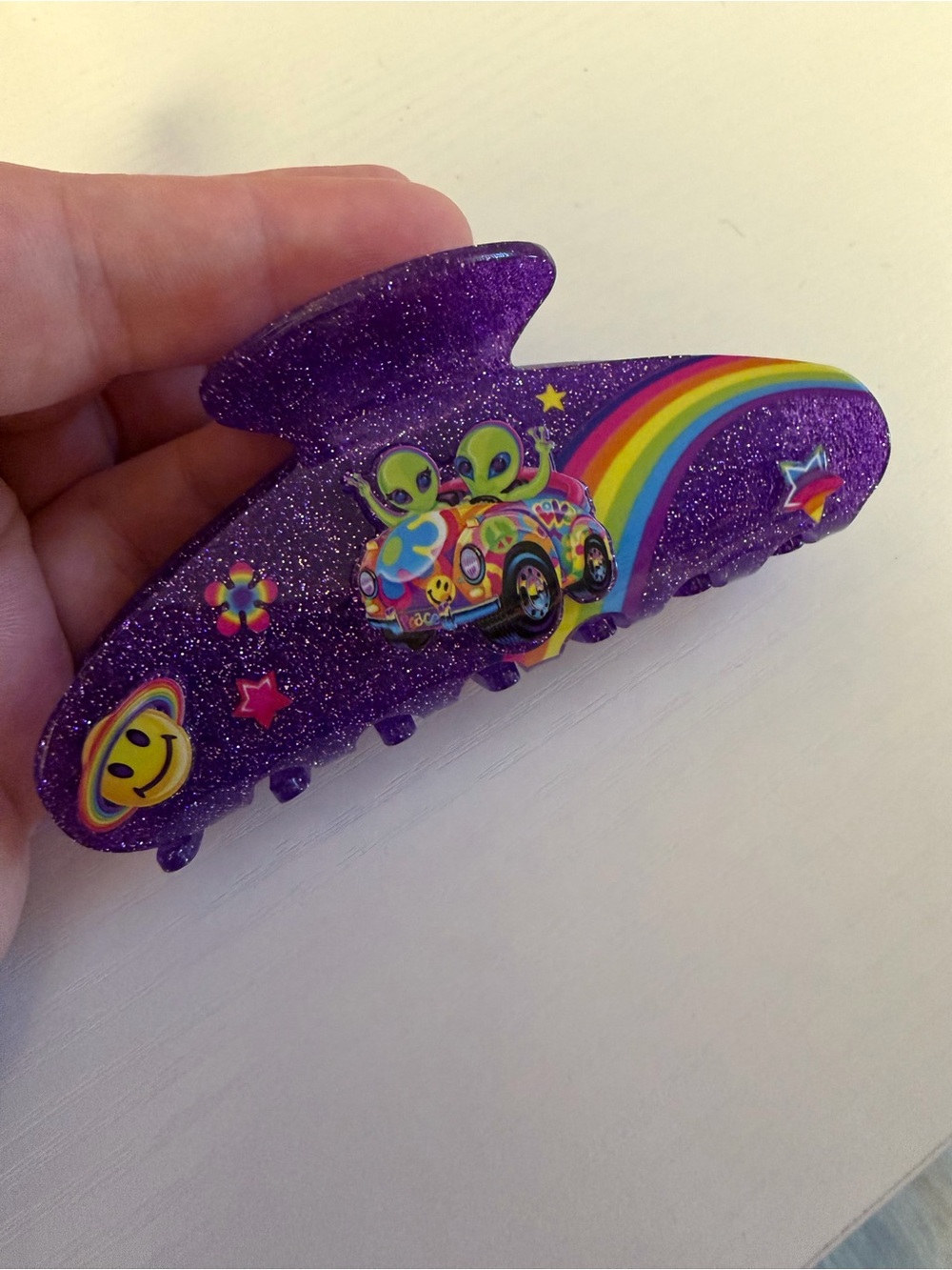 Kitsch Lisa Frank Claw Clip